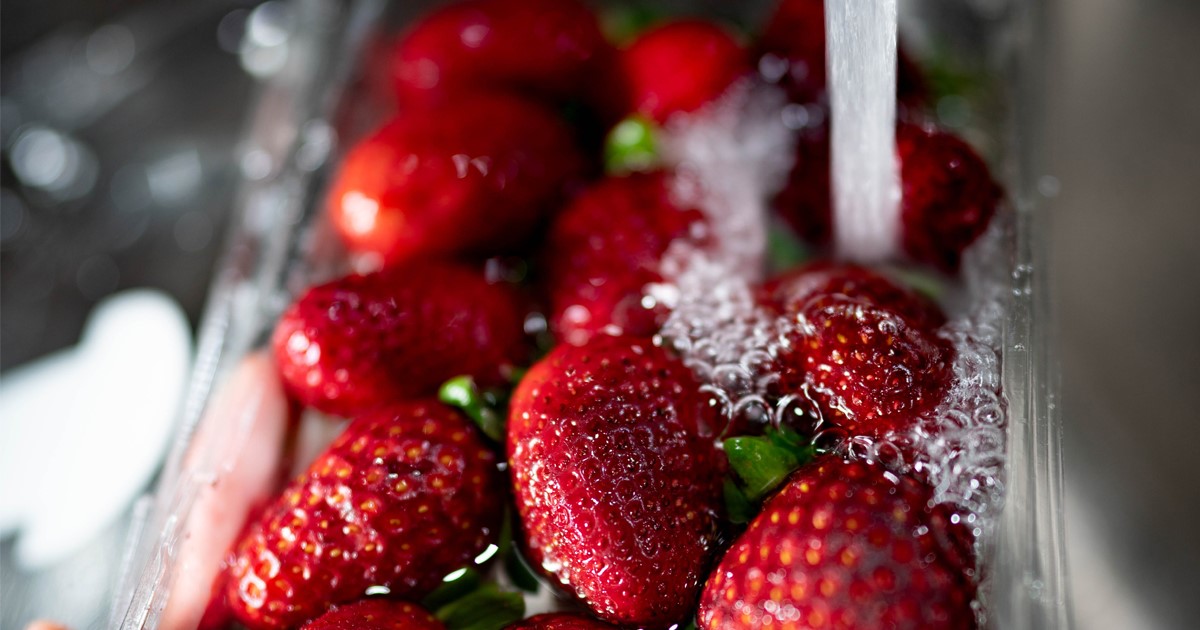 Water waste in the kitchen