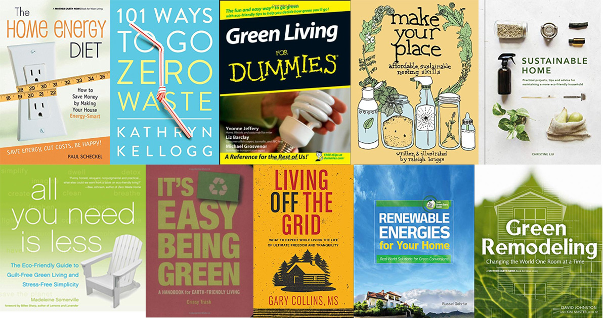 books on sustainable and eco-friendly living